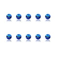 thumbnail image 2 of Nail Rhinestones Flat-Bottom Multi-faceted Sides DIY Handcraft Excellent Gloss Manicure Crystal Different Styles Mobile Phone Black AB, 2 of 6