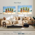 thumbnail image 4 of Elephant Stock Funny Pineapple Fruit Wall Art - Horizontal Multi Panel Canvas - Living Room Wall Decor - Humor Multi Panel - Orange And Green Decor - 57" x 36", 4 of 8