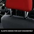 thumbnail image 6 of Headrest Covers for Cars Accessories Interior for Women Men 2Pcs - dark-red Head Rest Cover for Car Decorations, Car Headrest Cover for Car Decor Interior, 6 of 8