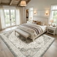 thumbnail image 2 of CHITOOMA 8'x10' Area Rugs for Living Room, Soft Vintage Rugs for Bedroom Office Machine Washable Rugs for Dining Room Distressed Non-Slip Carpet, 2 of 8