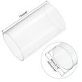 thumbnail image 2 of Unique Bargains Acrylic Pipe Clear Rigid Round Tube 96mm ID 100mm OD 6" for Lamps and Lanterns Water Cooling System, 2 of 6