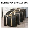 thumbnail image 4 of Extra Large Luggage Storage Bag for Moving & Travel | Waterproof & Dustproof Non-Woven Fabric | Heavy-Duty Carry Handle | College Dorm & Home Packing Organizer for Clothes & Blankets, 4 of 5