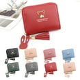 thumbnail image 2 of Mepaouo Credit Card Wallet for Women Zipper RFID Blocking Keychain Purse Leather Coin Pocketbook, 2 of 8