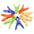 thumbnail image 1 of MasteelfCA PIXNOR 8pcs Large Sized Bright Color Plastic Beach Towel Clips Quilt Clips, 1 of 8