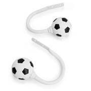 Home Trends Kids' Sporty Soccer Curtain Holdbacks, Set of Two