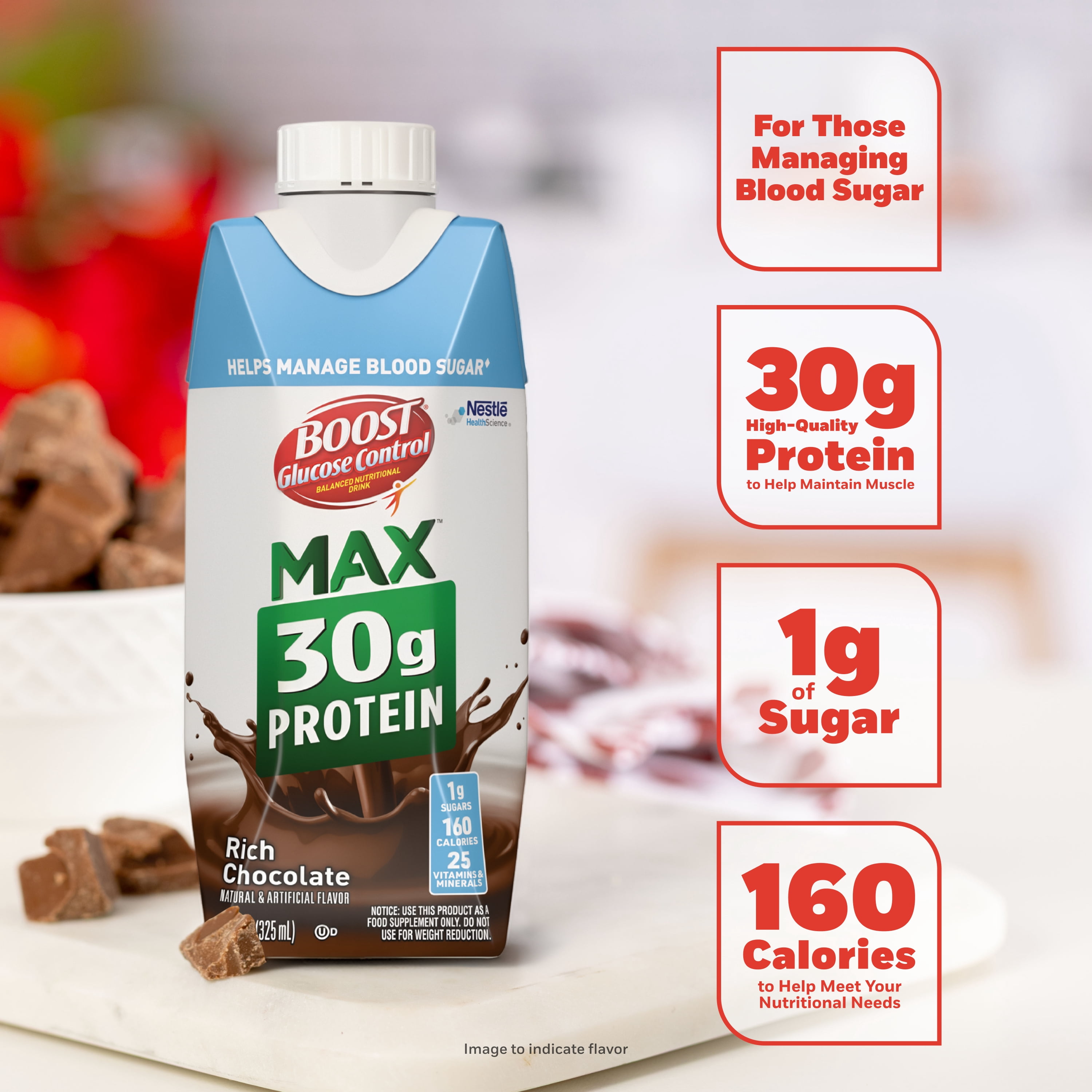 BOOST Glucose Control Max 30g High in Protein Nutritional Drink