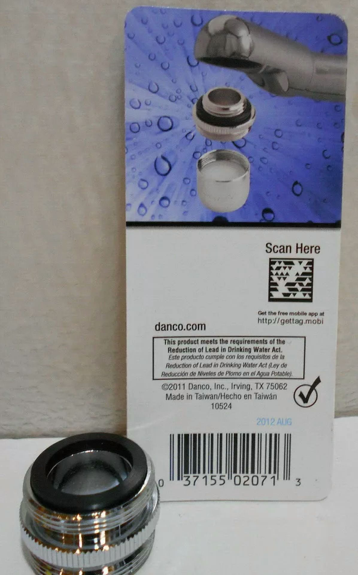 CRESTIN- Lot Of 2 Male Adapters 15/16-27M 10524 Connects Female Aerator To Female Faucet