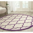thumbnail image 2 of Safavieh Cambridge Tapis Rond 6 Pieds en Laine Tufté Main, 2 of 3