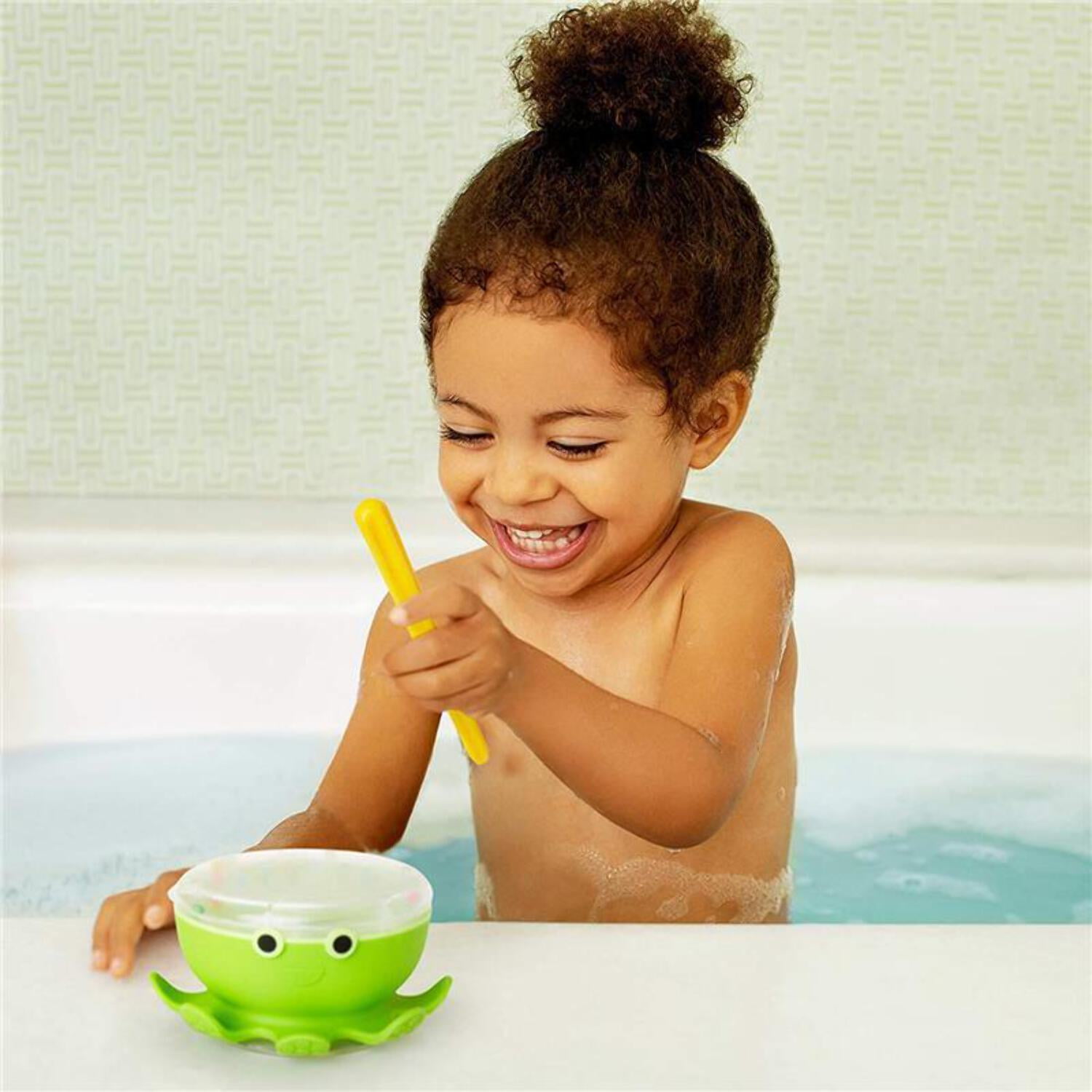 Munchkin® Octodrum™ 3-in-1 Musical Toddler Bath Toy, Unisex, Green