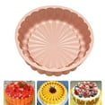 Mynkyll Cake Pan Baked Silicone 100 Fold Circular Cake Sunflower