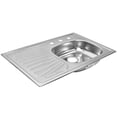 thumbnail image 3 of Fregadero Rectangular Acero Inoxidable 80X52cm Tramontina 93849535, 3 of 3