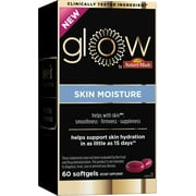 Glow by nature made skin moisture softgels, 60 ct