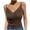Coffee, variant on Yigetop Lace Tank Tops for Women, Women's Lace Top Elegant Blouses Woman Spaghetti Straps Tops Y2K Cropped Tops Fashion Tank Top Camisole Blouse Tops T Camisole Tops for Women Built in Bra Coffee M