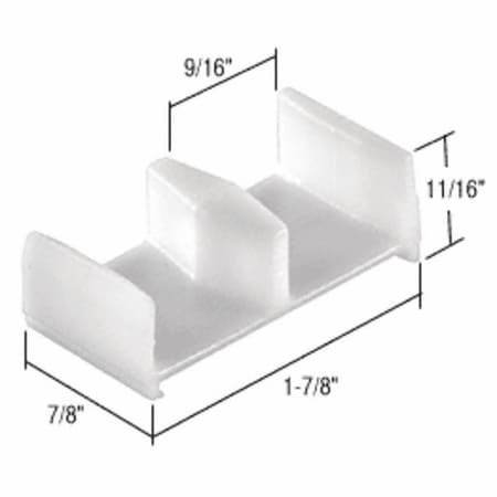 Upc 661252151430 Crl Sliding Shower Door Bottom Guide M6148