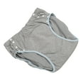 thumbnail image 2 of Falleo Clearance Adult Cloth Diaper XXL Light Gray High Absorption Leak Free Easy to Take Off Elderly Care Washable Underwear Pants, 2 of 5