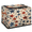 Multicolor 8, variant on ADECORIVY Alpaca Llama Polka Dots Fabric Storage Bin with Lid, Foldable Storage Box Decorative Cube Organizer Basket for Closet Shelf Organizing Clothes