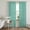 Teal Green, variant on Rustic Light Gray Sheer Curtains 72 Inch Length 2 Panels Set, Farmhouse Solid Color Voile Window Treatment Rod Pocket Curtains Sheers Drapes for Bedroom/Living Room/Kitchen 52"x72"x2
