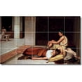 thumbnail image 1 of Ceramic Tile Mural-John Waterhouse Women Painting 153. 60" w x 36" h using (15) 12 x 12 ceramic tiles, 1 of 3
