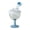 Blue, variant on Ruanlalo Goblet Cup with Lid Straw & Measurements Spill-Proof Travel Cup Kids Sippy Cup for Party Birthday & Outdoor Use