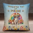 thumbnail image 2 of Wagging Tail Brittany Spaniel Celebrates Rainbow Pride Month LGBT LGBTQ+ Pillowcase Double Sided Brittany Dog Lover Gifts Idea Pillow Case Covers - 01003, 2 of 3