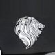 thumbnail image 2 of Etiqueta engomada del coche 3D patrón de cabeza etiqueta del coche insignia calcomanía apta para plata izquierda Izquierda Plata kusrkot Etiqueta decorativa, 2 of 8