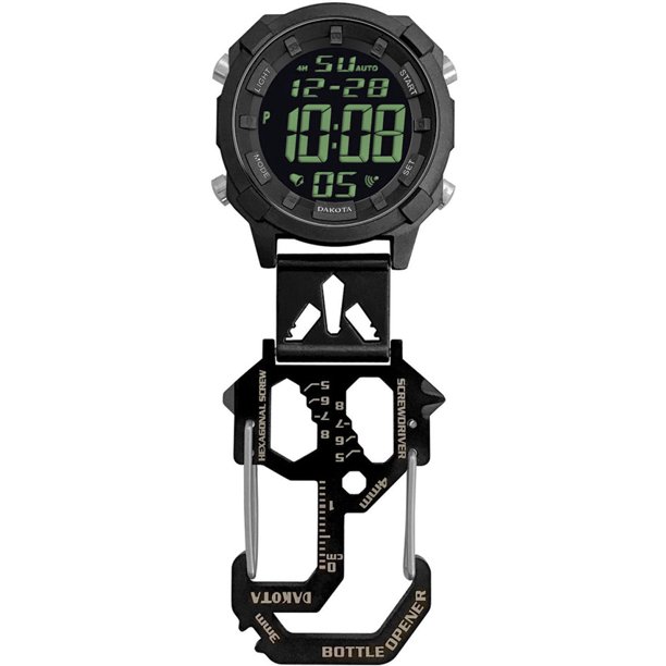 Luxury Home Digital Multi Tool Clip Watch