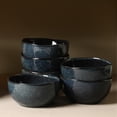 thumbnail image 5 of Stone Lain Mirella 4-Piece Bowl Set Stoneware, Blue, 5 of 6