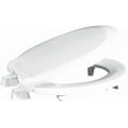 thumbnail image 3 of inch Raised Toilet Seat for Seniors  Elongated  Closed Front with Cover  Plastic, 3 of 4