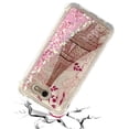 thumbnail image 4 of Kaleidio Case For Samsung Galaxy J7 J727 (2017) / Sky Pro / J7 V / J7 Perx / J7 Prime J727T (2017) / Halo [TUFF Lite] TPU Glitter Cover w/ Prying Tool [Liquid Eiffel Tower & Pink Hearts], 4 of 7