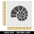 thumbnail image 2 of Spiral Ammonite Fossil Marine Mollusk DIY Cookie Wall Craft Stencil - 7.0 Inch, 2 of 5