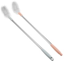 LEORX 2Pcs Portable Water Bucket Brush for Cleaning Hard-to-Reach Areas Assorted Color
