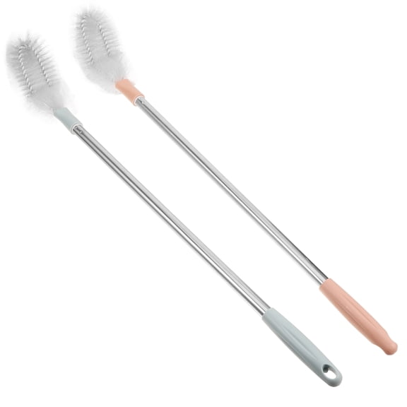 LEORX 2Pcs Portable Water Bucket Brush for Cleaning Hard-to-Reach Areas Assorted Color