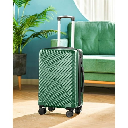 Hardshell Carry On Luggage 20" Lightweight Hardside 24" And 28" Checked Suitcase With Silent Spinner Wheels
