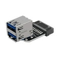 thumbnail image 3 of 20Pin to Dual USB3.0 Adapter Connverter Desktop Motherboard 19 Pin/20P Header to 2 Ports USB a Female Connector,PH21, 3 of 6