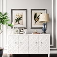 thumbnail image 5 of Wooden accent cabinet in entryway | With decorative doors, enhances home's style, 5 of 6