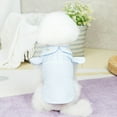 thumbnail image 5 of Lovely Pet Clothes Thin Doll Collar Embroidery Decor Pet Shirt for Party, 5 of 8