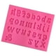 thumbnail image 3 of Ounissouiy Moldes de Fondant A-Z letras en inglés molde en relieve hecho a mano artesanía caramelo fundición morir celebración postre pudín Cocina y Comedor Minúsculas/Rosa Ounissouiy HA062186-03B, 3 of 6