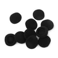 thumbnail image 4 of 5 pares de almohadillas para los oídos de esponja de espuma elástica 40 mm almohadillas para los oídos a prueba de polvo negro Hugo auriculares cubre almohadillas, 4 of 10