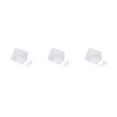 thumbnail image 4 of yingyy 1/2/3/5 Wall Mounted Rack Plastic TV Set-top Box Shelf Mirror Cabinet Diagonal Support Partition Holder Kitchen Accessories Transparent 3PCS, 4 of 6