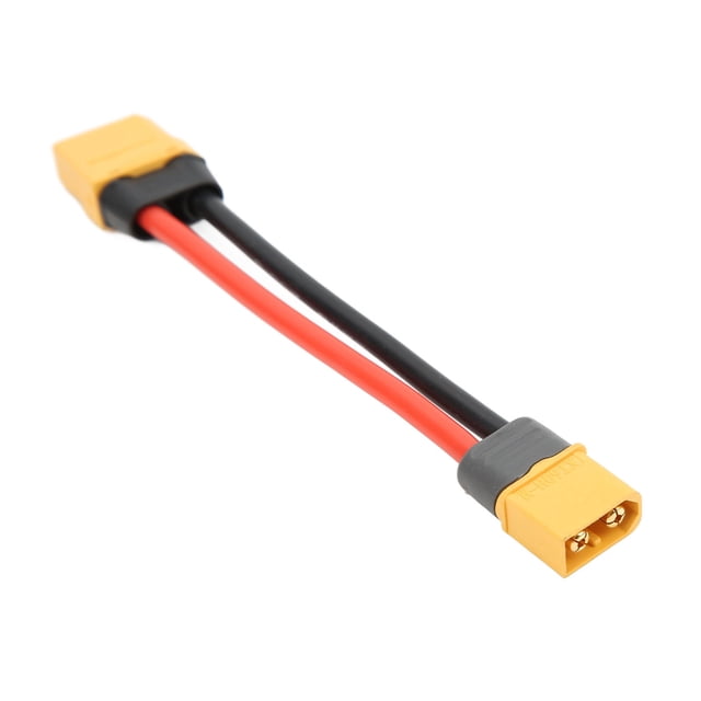 Cable adaptador XT60H macho a XT90 hembra para mando a distancia, modelos de barco, avión, coche, 142mm/5,6 pulgadas