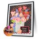 thumbnail image 1 of Full Round Drill Diamond Painting 5D Kit de póster de flores de San Valentín (wT1039) Likrtyny Oficina Multiescena Multifunción, 1 of 9