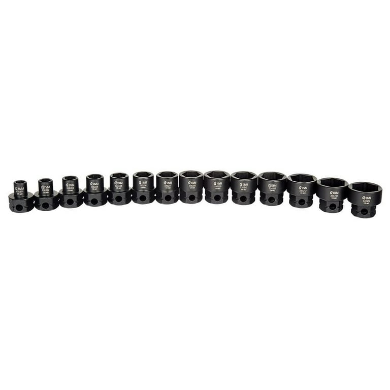 Sunex Tools 3362 Low Profile Impact Socket Set with Hex