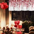 thumbnail image 2 of Valentine's Day Printed Kitchen Curtain Fabric Decorative Window for Bedroom and Home, 2 of 8