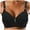 Black, variant on Large Size Thin Wireless Pure Bra Side Reduction Boneless Seamless Underwear For Middle And Elderly People Womens Bras Pack