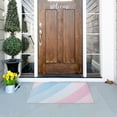 thumbnail image 5 of Yayeee Doormat for Indoor Entrance 32" x 20" Non Slippery Floor Rug, Blue Gradient, 5 of 8