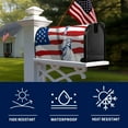 thumbnail image 3 of Labor Day Mailbox Cover Standard Size 18x21 Inch America Flag Magnetic Mailbox Covers Waterproof Statue of Liberty Pattern Mail Box Covers Post Wrap Letter Box Cover for Home Garden Yard Decor, 3 of 6