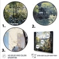 thumbnail image 3 of Designart "Central Park Views New York's Green Heart I" Cityscapes Framed Wall Art Decor - Industrial Green New York City Entryway Framed Wall Art Print, 3 of 6