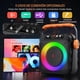 thumbnail image 3 of Bocina JYX Altavoz Bluetooth Portátil con 2 Micrófonos y Luz Led para Fiestas MS80, 3 of 9