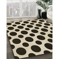 thumbnail image 3 of Ahgly Company Machine Washable Indoor Rectangle Transitional Deep Peach Orange Area Rugs, 7' x 10', 3 of 7