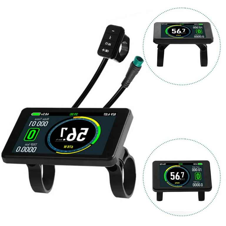 Elektrische Fiets Display, E-Bike DPC245 5.0 LCD KAN Protocol Display